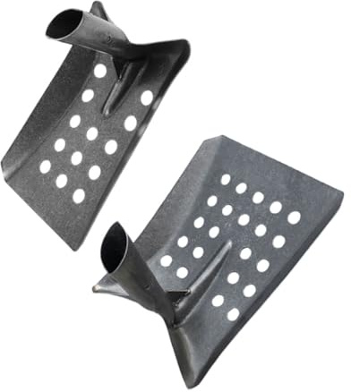 Didiseaon 2pièces Pelle De Drainage Métallique Outil De Jardin Polyvalent pour Élimination De Boue Sable Et Débris Systèmes Eau Lot