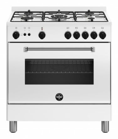 Bertazzoni La Germania Americana AMN855GBV/24 cocina Eléctrico Encimera de gas Blanco A