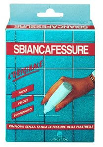 Sbiancafessure Rinnovatore per Fughe Piastrelle, Liquido Antimuffa con Applicatore, 125ml, per Stuccatura e Prevenzione Muffe