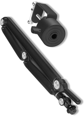Mic Suspension Boom Arm Stand with 3 Section Adjustable Microphone Stand Durability for Versatiled Positioning Microphone Boom Arm