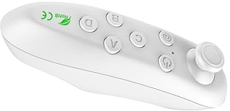QUXVUIS Joypad para PC, películas, juegos, selfies, smartphones, Bluetooth: ratón inalámbrico para dispositivos Android y PC, mandos de juegos inalámbricos Bluetooth, control remoto con asa, gafas de