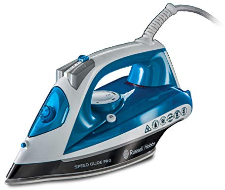 Russell Hobbs Velocidad de Deslizamiento de Hierro 2600w, Azul y Blanco, los RAA 16 x 28,6 x 12,5 cm