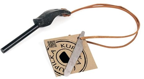 Kupilka Fire Steel 8 - ergonomischer Feuerstein mit Griff aus biologischem Material - recyclebar