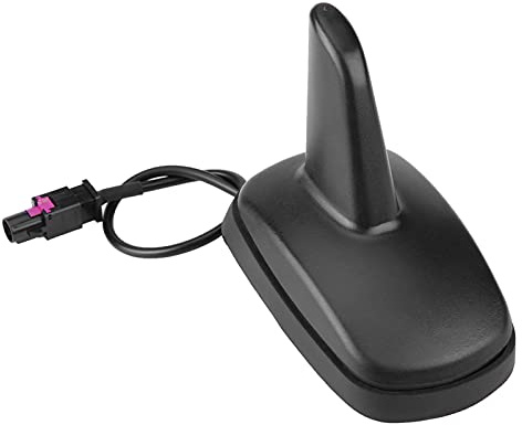 Keenso Auto Haifischflosse Dachantenne | Auto Haifischflosse Dachantenne Radio AM FM Antenne mit Fakra Stecker für 5 6 6R