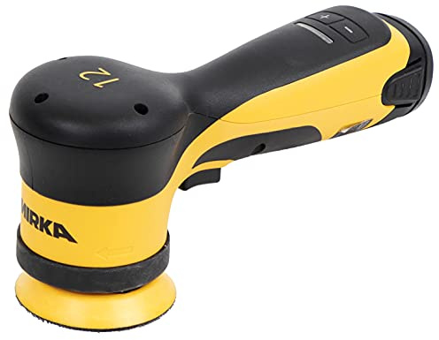 Mirka AROP-B 312NV Pulidora a batería, Ø 77mm, 4.000 - 7.000 rpm, max 12V, incluye batería 2.5Ah, carrera 12mm, 8991012311