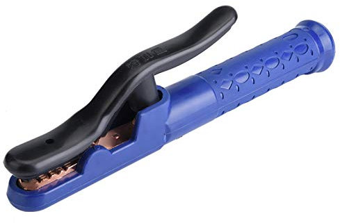 Tissting Pinzas de Soldadura, Pinzas para Soldar de Cobre 800A MMA con Aislamiento Antifugas y Mango Antideslizante, Alta Potencia, Estilo Abrazadera en Amarillo Rojo Azul para Servicio Pesado