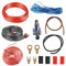 YeenGreen 8GA kit de Câblage Amplificateur, 15 Pcs Amplificateur Haut Parleur Voiture, Câble Alimentation Ampli Voiture, Amplificateur Audio Voiture de Voiture Câblage Ampli Voiture 1000W