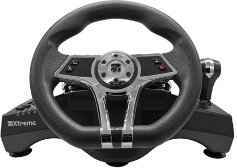 Volante e pedaliera simulatore guida Xtreme Videogames Hurricane+ Wheel Ps4