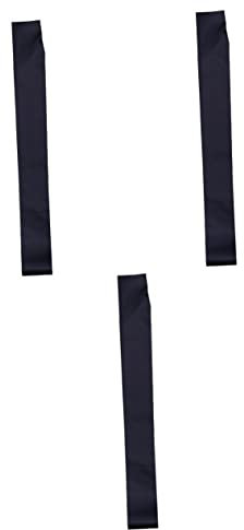 STOBOK 18stücke Leere Satin Schärpen Für Hochzeit Geburtstag Und Partys DIY Dekoration Schwarz Für Persönliche Beschriftungen Und Kreative Gestaltung