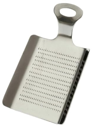 BigBuy Home Rallador Plateado Acero Inoxidable Trufas 2 x 19 x 11 cm (12 Unidades)