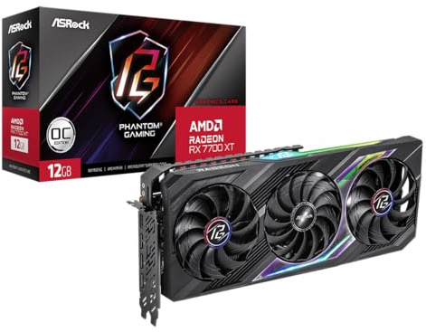 ASRock Radeon RX 7700 XT Phantom Gaming 12GO, 12288 MB GDDR6