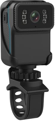 Mini fotocamera per il corpo, Telecamera sportiva for visione notturna a infrarossi ad alta definizione con telecamera Hotspot WiFi Registratore for auto impermeabile ad alta definizione 1080p per le