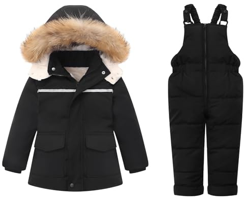 Fumdonnie Baby Winter Coat Snowsuit Clothes Toddler Snow Pants and Jackets