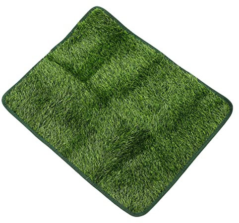 Gogogmee Pet Lawn Mat Wear-Resistant Fake Grass Replaceable Decorative Grass Pad for Dogs Dog Accessory