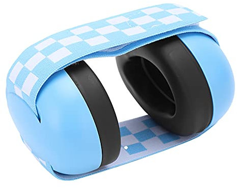 TIKATARER Baby Noise Cancelling Headphones, Noise Cancelling Headphones For Baby Infant Headphones with Elastic Headband Ear Baby Earmuffs Noise Reduction Earmuffs Blue