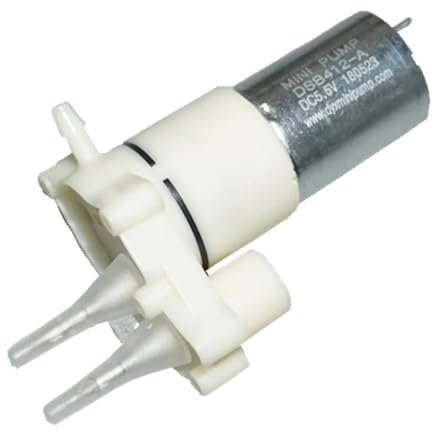 REIUAFWYGV DC 3V5.5V6V miniature 370 diaphragm pump With stainless steel needle 370 Self-priming pump Water pump Suction pump