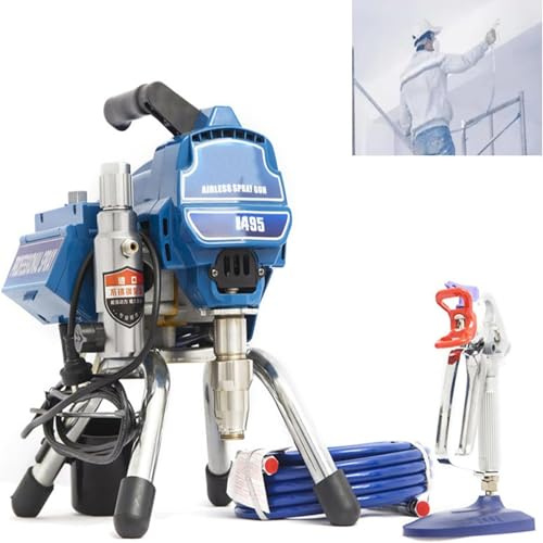 Pulverizador de Pintura airless electrico Pulverizador Airless Profesional，Máquina De Pulverización Sin Aire A Presión For Pulverización Látex,Pulverización Eléctrica For Paredes