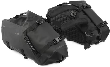 JIOEWS Motorrad-Satteltasche Seitentasche Packtasche Für Reisen Reiten Gepäckaufbewahrung Umhängetasche Regendicht Heckträgertasche