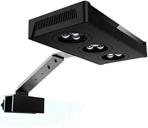 Aquarium Light –3rd Generation A029 Aquarium LED Light 30 Watts with Touch Control, 5W LED Chips for Coral Reef Nano Fish Tank Marine Tanks with Timer & Screen (A029)