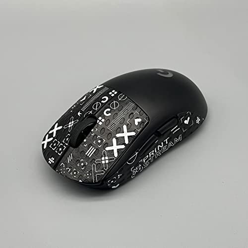 2Duck Ruban Adhésif Antidérapant pour Souris, Autocollant De Skins De Lézard Résistant À La Sueur for Logitech G Pro Wireless/G Pro X Superlight Gaming Mouse, Joueur Professionnel DIY Trousse