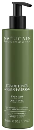 Natucain Natürlicher revitalisierender Conditioner für starkes Haarwachstum | Haarwuchs Spülung gegen Haarausfall mit Koffeinbehandlung sulfatfrei | 300ml
