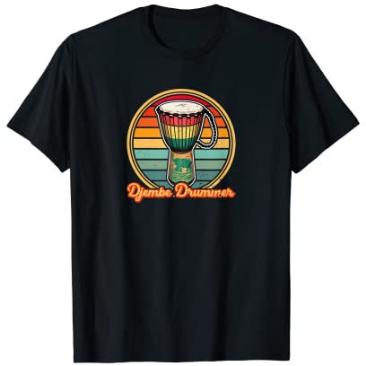 Djembe Trommel Drummer Musikinstrument Afrika Raggae T-Shirt