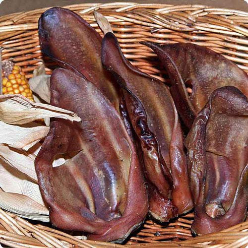 Tommydog Schweineohren XL/getrockete Ohren vom Schwein XL 5kg