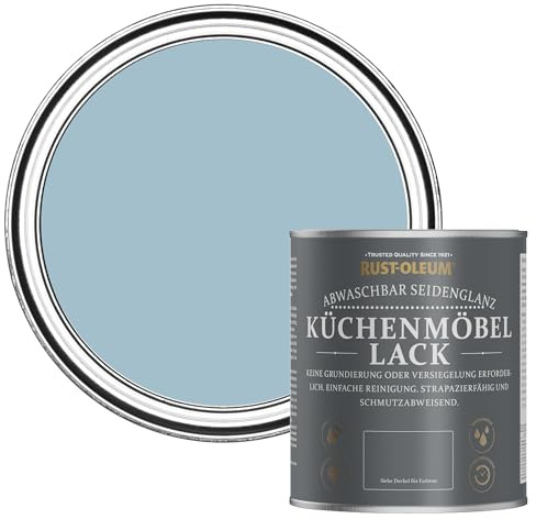 Rust-Oleum Blue Scrubbable Kitchen Cupboard Paint in Satin Finish - Nan's Best China 750ml