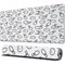 Gaming Mauspad XXL 900 x 400 x 3 mmBowling Sports Gaming Sports Bowling Pins mit Ball Icon Spor verlängertes großes Mauspad, rutschfeste Gummiunterseite, genähten Kanten, wasserdicht,Gaming,Heimbüro.