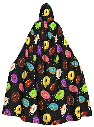 Sylale Ring Bread With Jam Unisex Hooded Cloak Christmas Fancy Dress Halloween Cosplay Costume For Adult