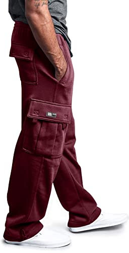 EODJXIO Pantaloni Lino Cotone Bimbo 24 Mesi Pantaloni Pelle Uomo Motociclista Pantaloni A Zampa Uomo Anni 70 Jeans Uomo Slim Fit Strappati Uomo con Tasche Cargo