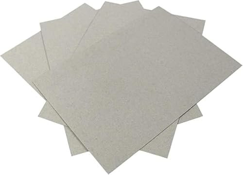 DJP A4 Greyboard 1500 Micron Thick Craft Card - 10 x A4 Sheets