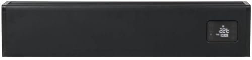 Eurom Convectorkachel Alutherm Baseboard 1000 Black Wifi