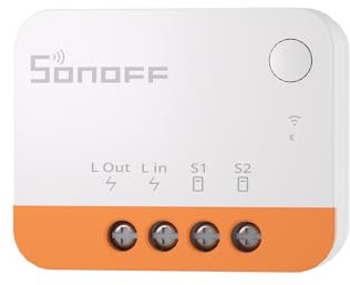 SONOFF Zigbee Smart Switch, kein Neutralleiter Erforderlich, Funktioniert mit Alexa & Google Home, Erfordert Zigbee-Gateway