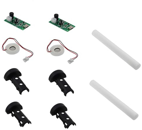 KKUANG 2 Sets Humidifier Mist Module 4 in 1 Misting Chip IC Driver Board DIY Cultivation Lab Equipment for Ultrasonic Misting Device Humidifier Aromatherapy Misters