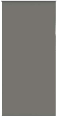 vidaXL Estor Enrollable Opaco Gris 90x210 cm Tela Ancho 85,7 cm