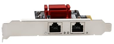 MALSSE Tarjeta de red PCIE Gigabit Ethernet de 1000 m 82575 82576 Chip 10/100/1000 Mbps adaptador para PC de escritorio Gigabit Networking
