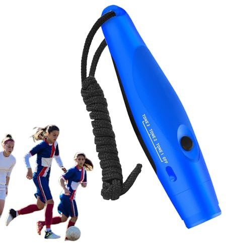 Generisch Elektronische Hundepfeife - 3 Töne & 3 Lautstärken Einstellbar,Leistungsstarke Handpfeife für Schiedsrichter Sporttraining Outdoor Wandern Bootfahren Camping