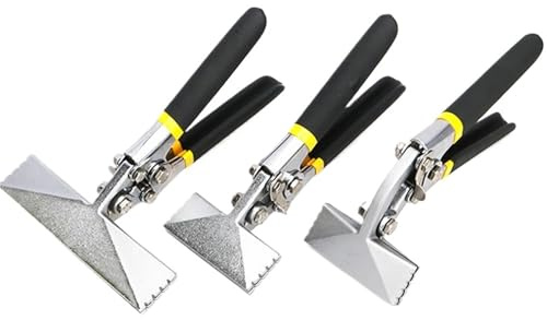 1 pz Pinza piegatrice in lega di acciaio, aggraffatrice manuale, ganasce larghe dritte 80 mm/gomito 80 mm/dritte 150 mm, utensili for morsetti di saldatura, pinze e utensili(80mm Straight)