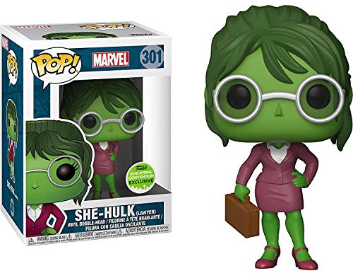 FunKo POP! Exklusive Vinyl Sammlerfigur - Marvel - She-Hulk (Rechtsanwalt) # 301