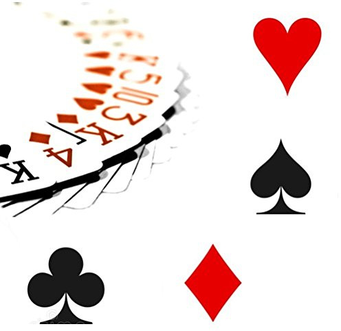 Cartes à jouer françaises plastifiées pour Poker, Bridge, Black Jack