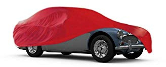 Xtremeauto Indoor Classic Breathable Soft Car Cover For Austin Healey 3000 (Red)