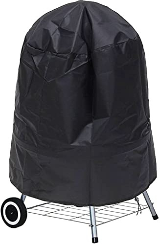 Grill Abdeckhaube Wasserdicht, ABEUTY BBQ Grillabdeckung Wetterfest Oxford Stoff Garten Draussen für Char-Broil Weber Brinkmann usw. Zubehör Gasgrill Abdeckhaube Abdeckung Schutzhülle (HxØ 71x73 cm)