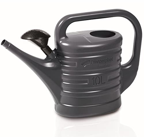 botle Arrosoir avec pommeau de douche - 10 l - En plastique - Anthracite