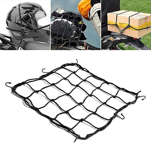 Filet à Bagages pour Paniers de Vélo et Moto - Elastique, Filet de Casque, Adult, Filet À Bagages, À Bagages Elastique, Casque,Vélo Moto Net, Accessoires TransportAccessoires de Transport