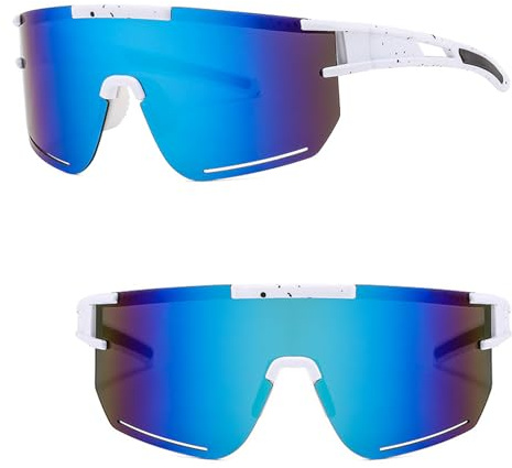 XSYKJGS Schnelle Brille, Sonnenbrille Herren Damen UV400 Schutz Polarisierte Sonnenbrille für das Reiten, Skifahren und Angeln im Fallschirmspringen