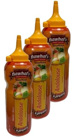 Lot 3x Sauce andalouse - Bouteille 500ml