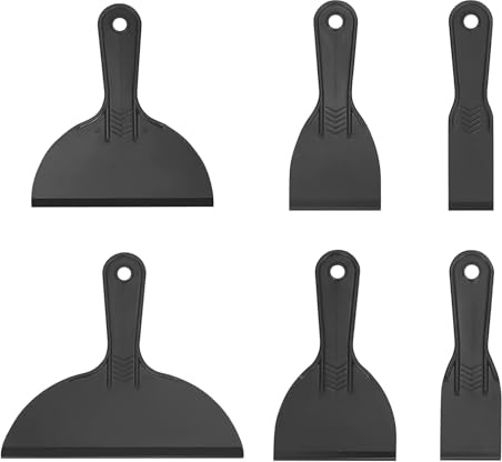 Kunststoff Spachtelmesser Set Schaber Spachtelmasse Set Mit 6 Spachtelmessern