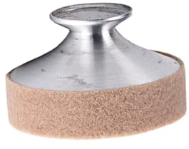 Saxophondämpfer für Altsaxophon Ca103 aus Metall, Beige, Leicht | Geräuschreduzierung und Klangverengung, Modell Ca103, für Altsaxophone, Kompaktes Zubehör mit Dezenter Farbe