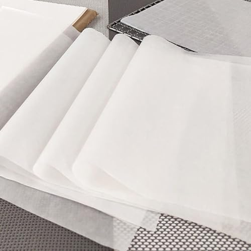 Lot de 100 feuilles de papier cuisson anti-adhésif pour cuisson à haute température et cuisson à la vapeur (22,9 cm)